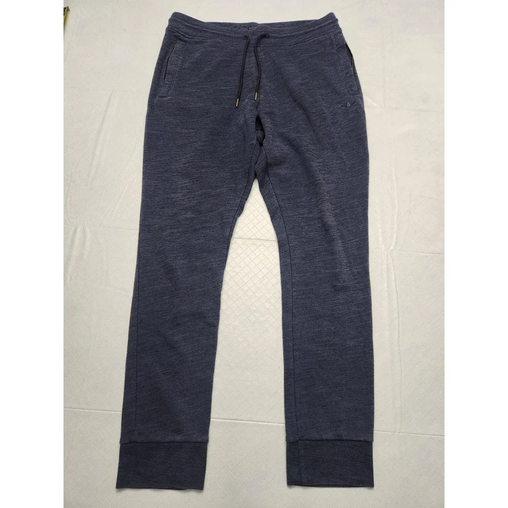 Adidas Originals Pants Mens‎ 32 Blue French Terry Joggers Sweatpants AZ1211